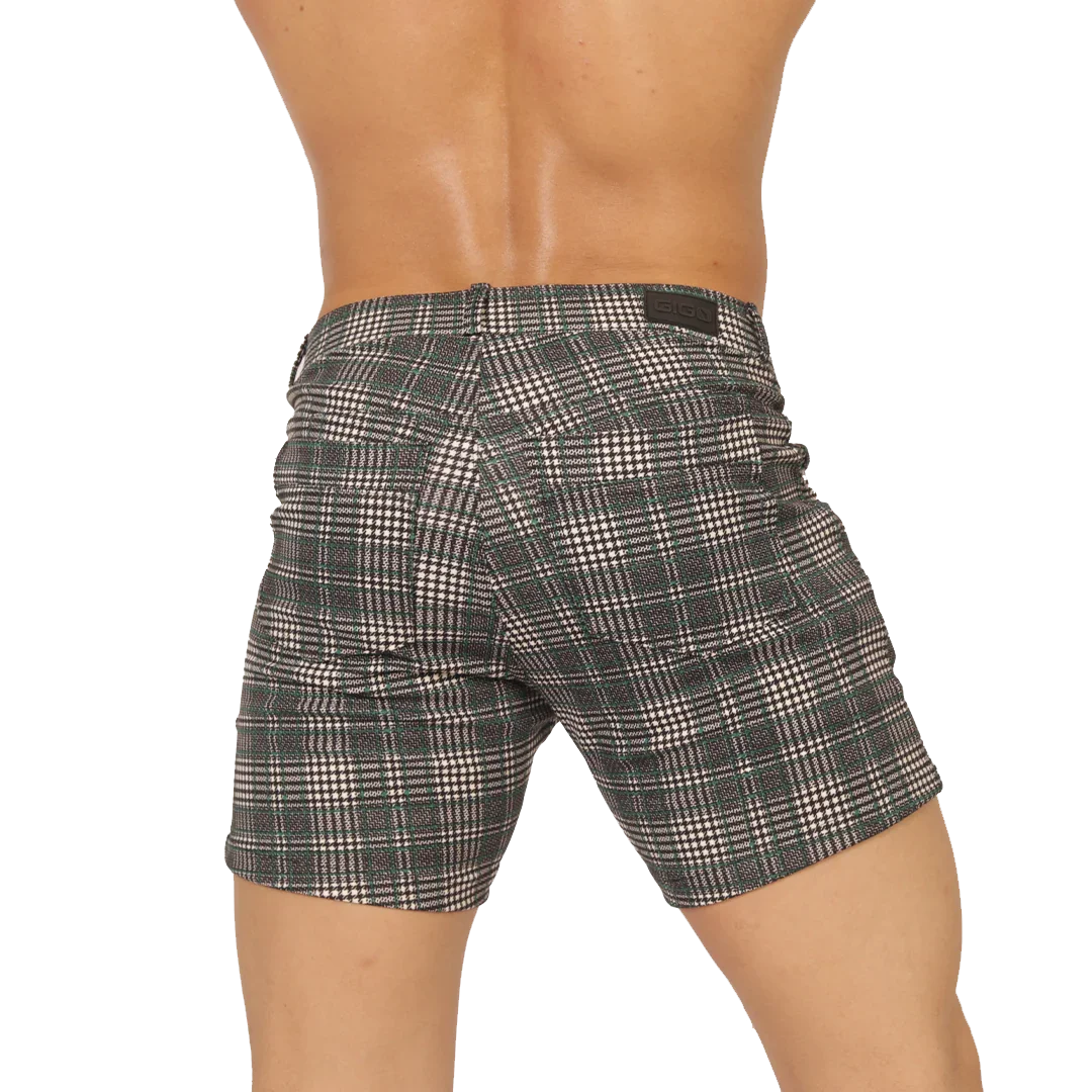 SOCIAL GREEN SHORT - Gigo Underwear Colombia