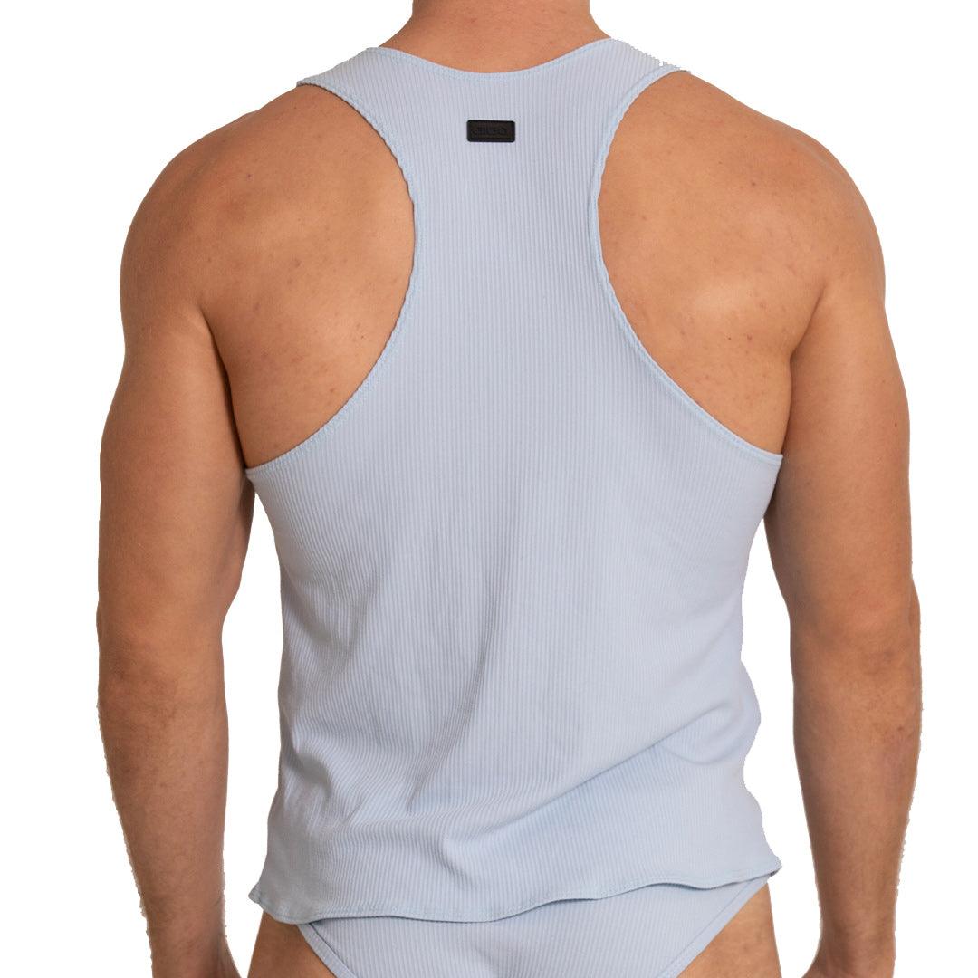 SOFT BLUE TANK - Gigo Underwear Colombia