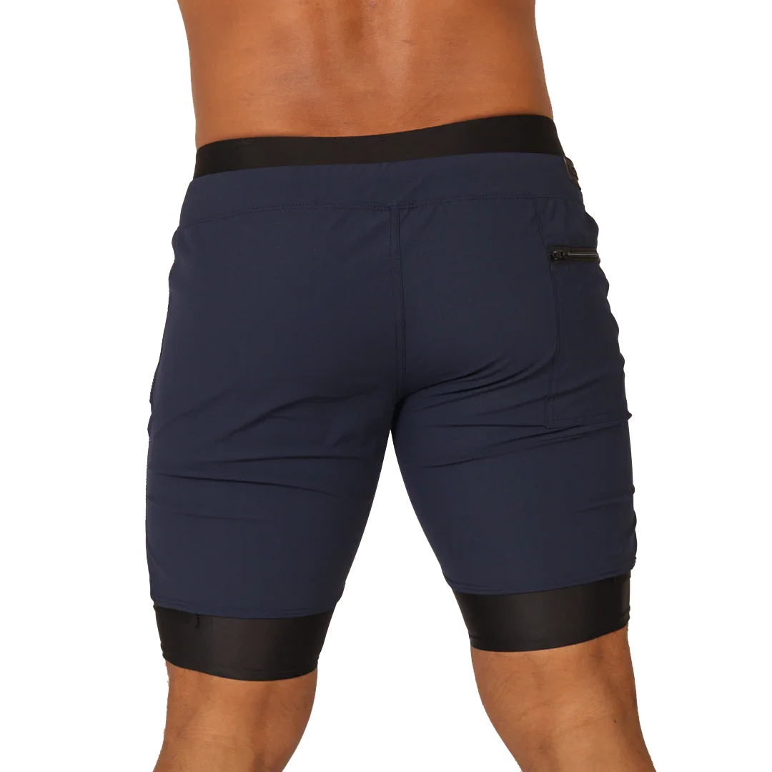 SPORTY BLUE SHORT - Gigo Underwear Colombia