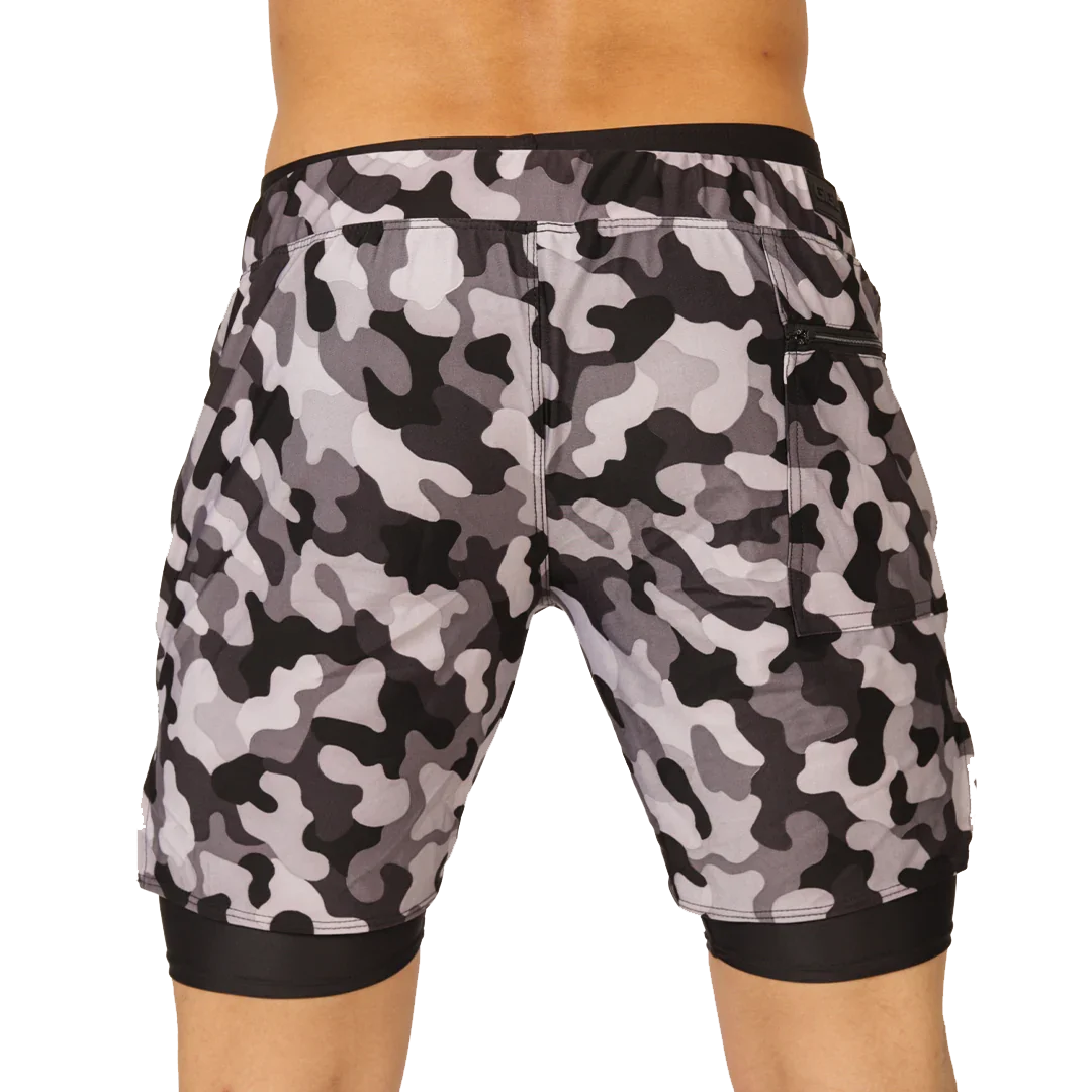 SPORTY CAMOUFLAGE SHORT - Gigo Underwear Colombia