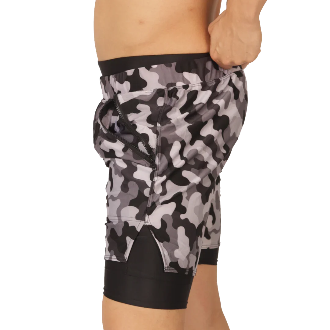 SPORTY CAMOUFLAGE SHORT - Gigo Underwear Colombia