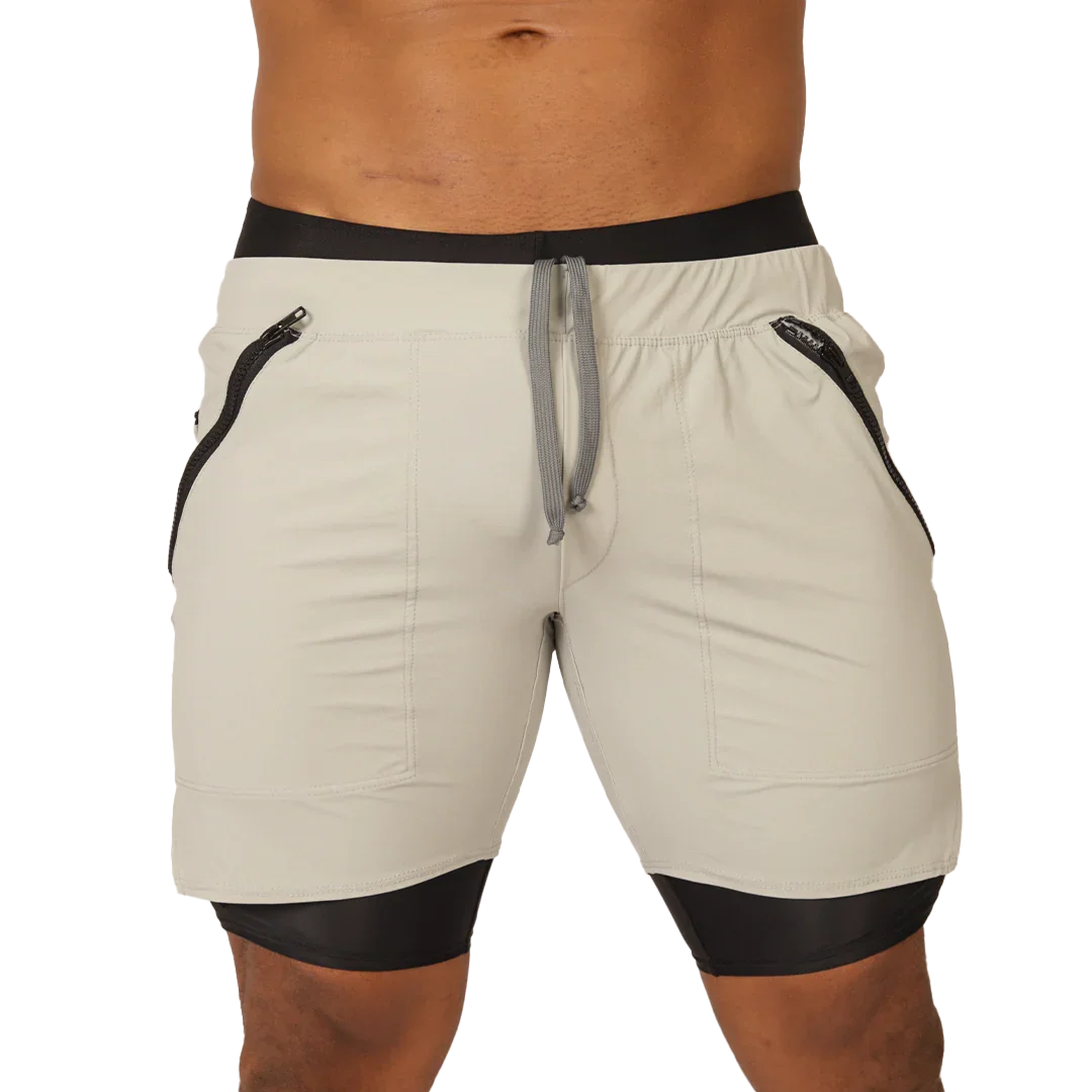 SPORTY GRAY SHORT - Gigo Underwear Colombia