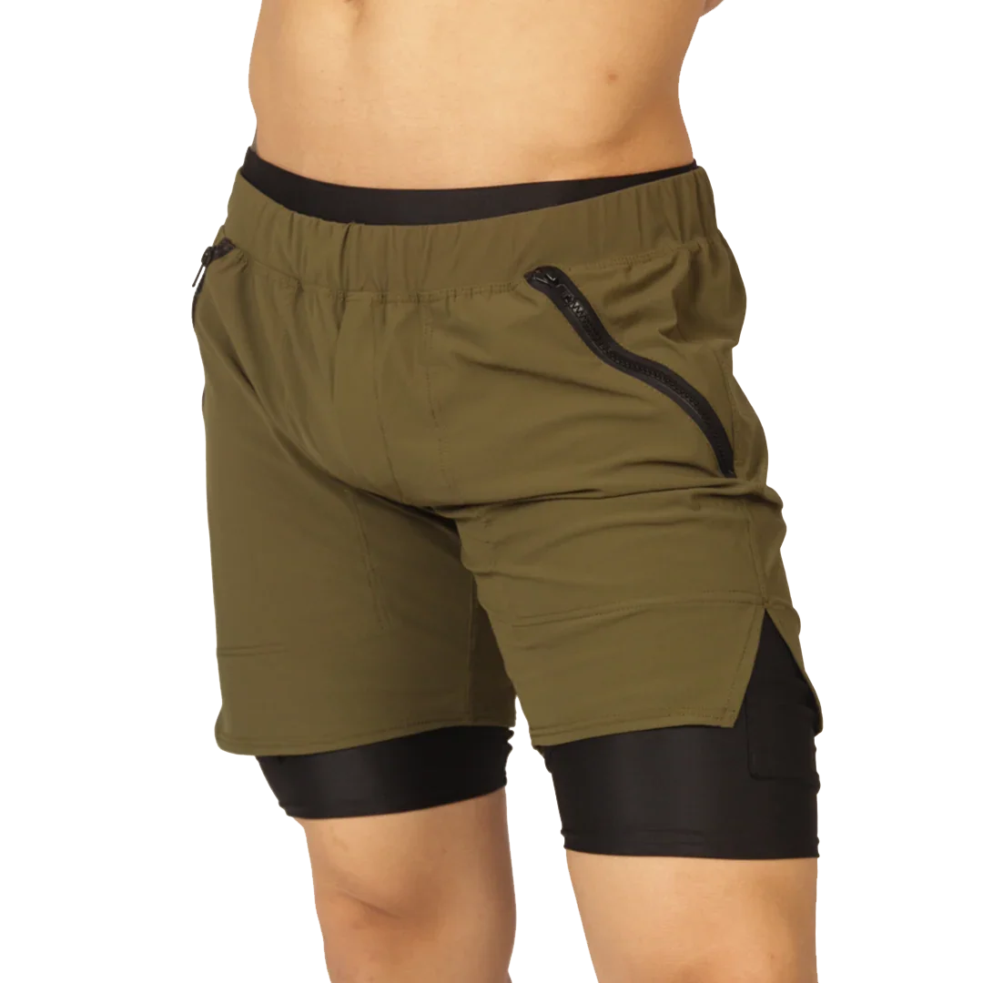 SPORTY GREEN SHORT - Gigo Underwear Colombia