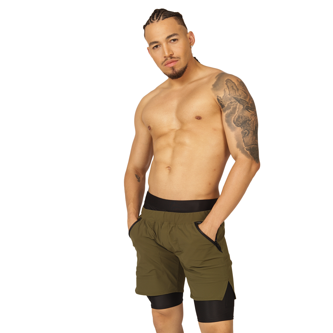 SPORTY GREEN SHORT - Underwear Nueva Colección Gigo