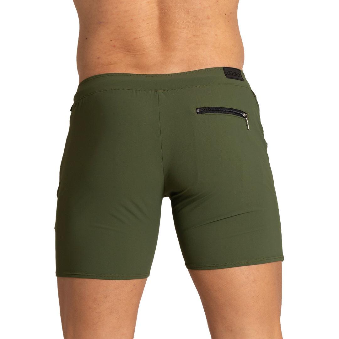 TENNIS GREEN SHORT - Gigo Underwear Colombia