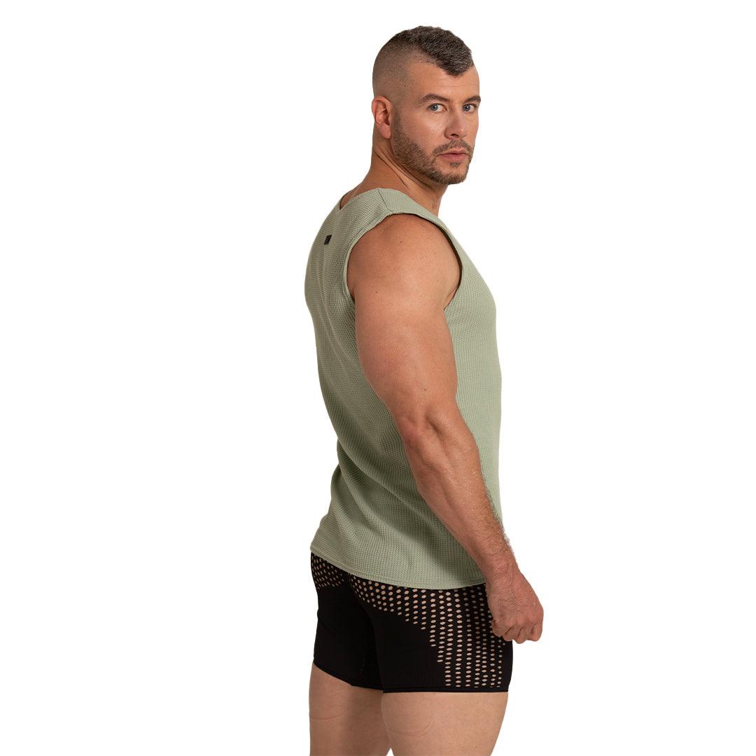 TISSUE GREEN TANK - Gigo Underwear Colombia