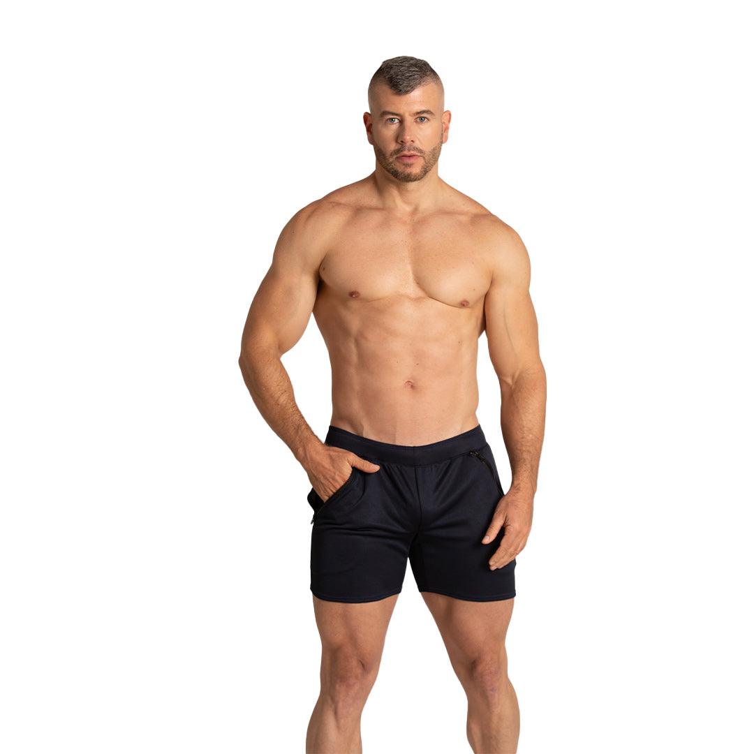 TRAINING BLUE SHORT - Gigo Underwear Colombia