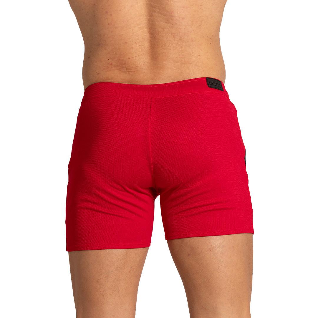 TRAINING RED SHORT - Gigo Underwear Colombia