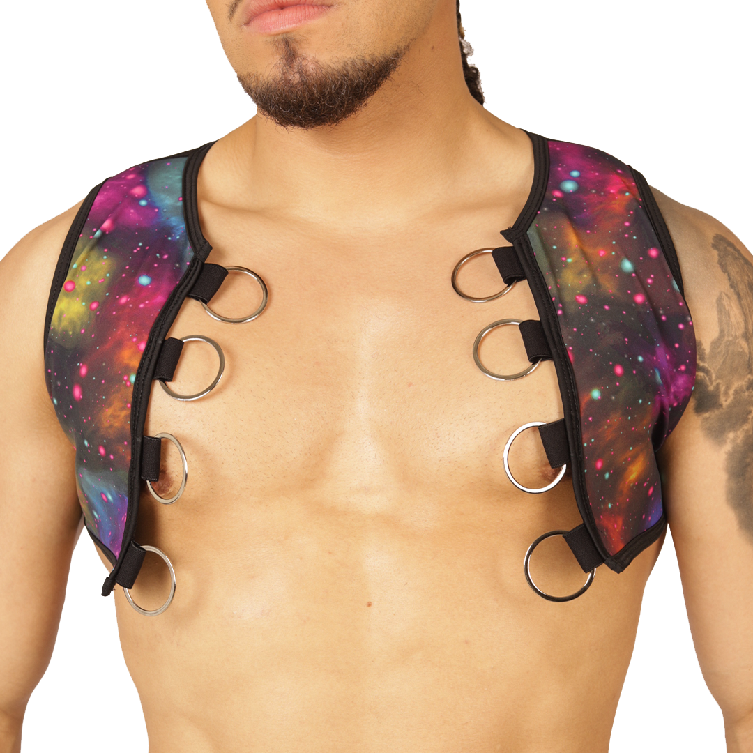 UNIVERSE VEST HARNESS - Arnés Fetiche Masculino con Diseño Atrevido