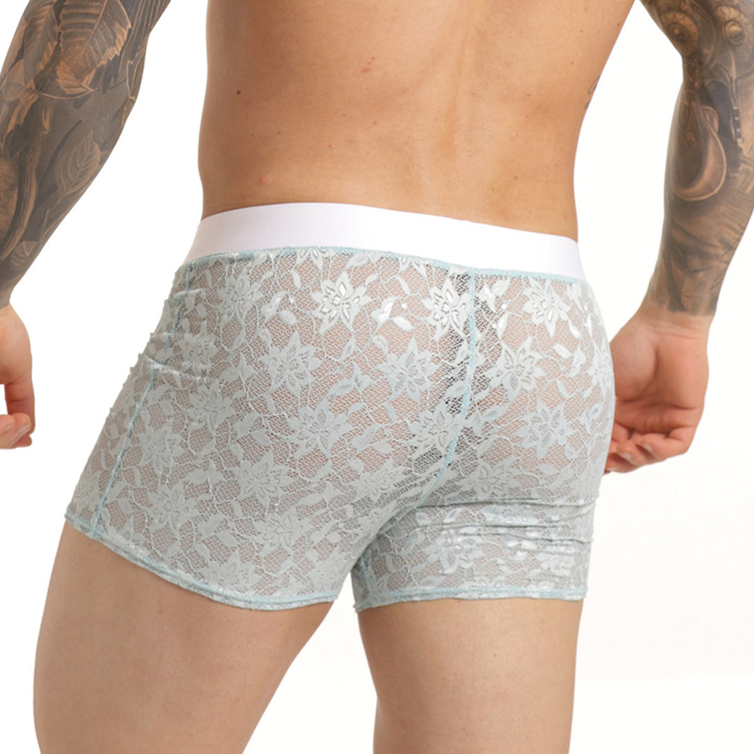 Vibrant Blue Hotshort vista frontal de Gigo Underwear