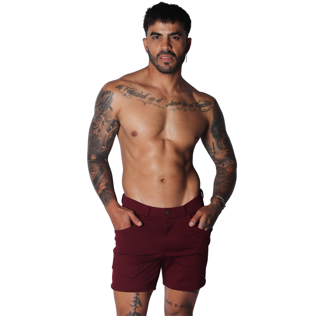 Sunday Wine Short en modelo de Gigo Underwear