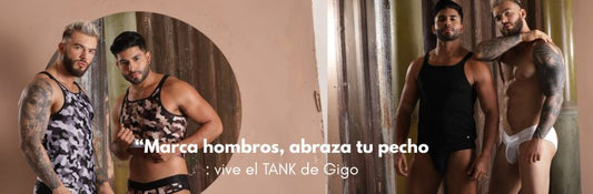 Tank Gigo Underwear: sensualidad y estilo deportivo en una sola prenda