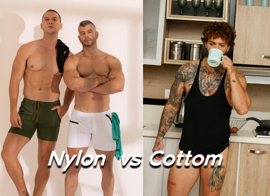 Nylon vs Algodón en la ropa interior masculina: ¿Cuál es mejor para ti?