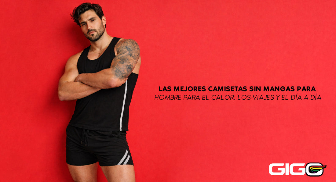 Mejores tank tops para hombre de Gigo Underwear para clima cálido y looks de diario