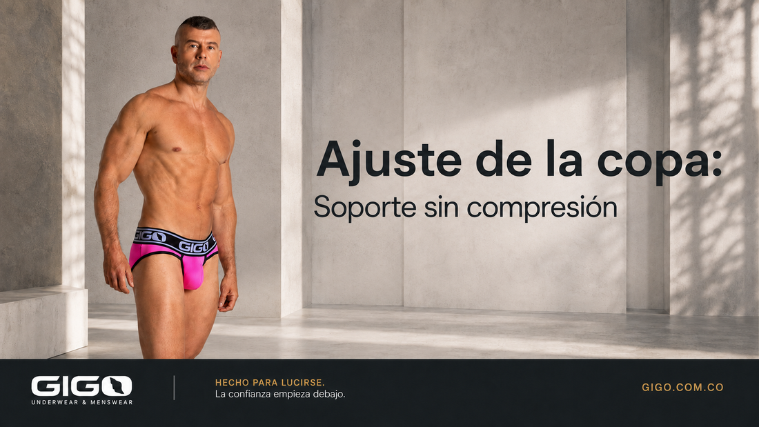 Copa de la ropa interior masculina: cómo debe quedar y qué talla elegir