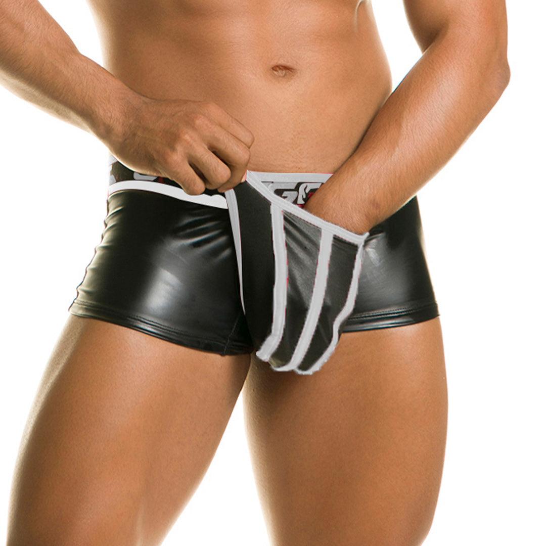 1 FETICHE WHITE TRUNK - Gigo Underwear Colombia