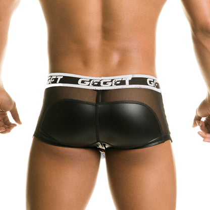 1 Fetiche White Trunk vista posterior de Gigo Underwear