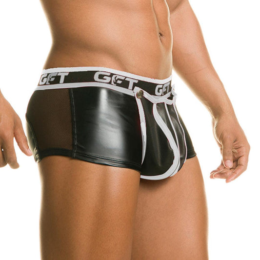 1 FETICHE WHITE TRUNK - Gigo Underwear Colombia