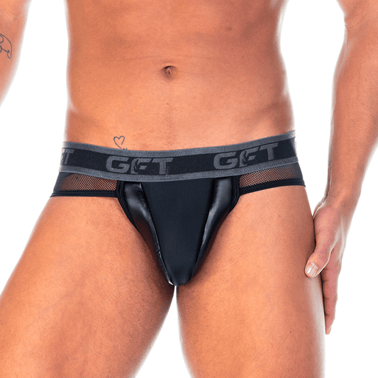 2 FETICHE BLACK BRIEF - Gigo Underwear Colombia