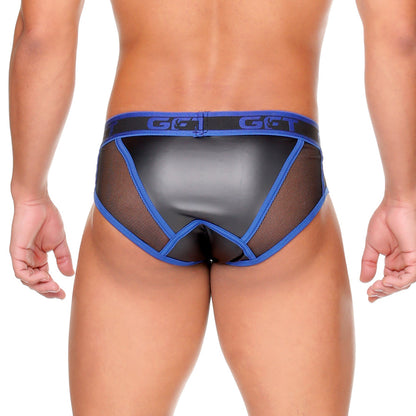 Fetish Blue Brief vista posterior de Gigo Underwear