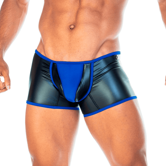 2 FETICHE BLUE TRUNK - Gigo Underwear Colombia