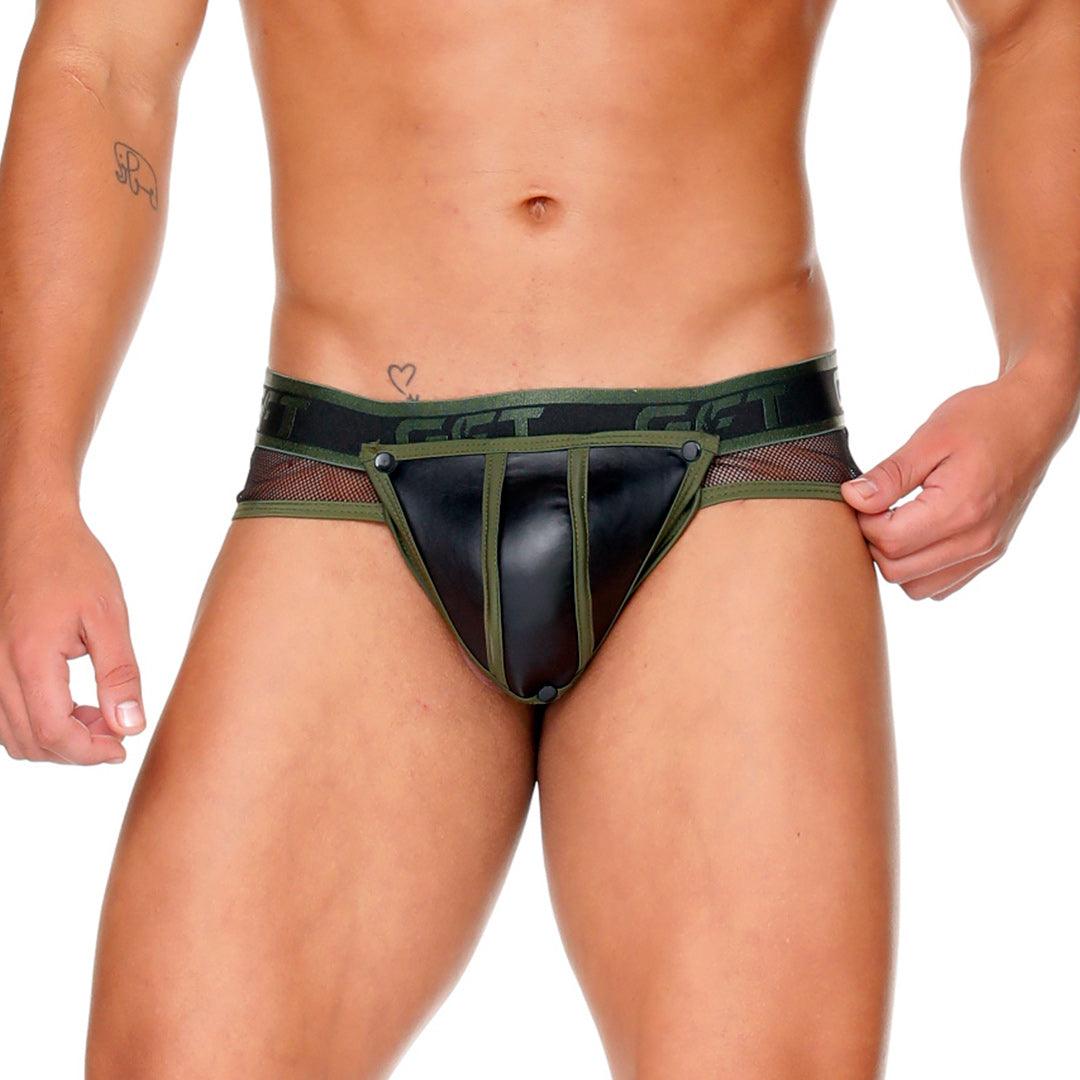FETISH GREEN BRIEF - Gigo Underwear Colombia