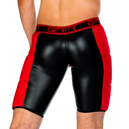 2 Fetiche Red Trunk Long vista posterior de Gigo Underwear