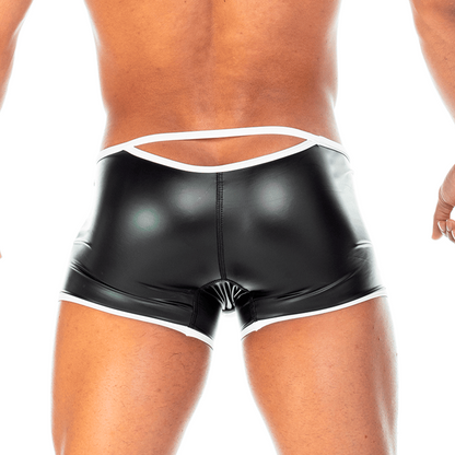 2 Fetiche White Trunk vista frontal de Gigo Underwear