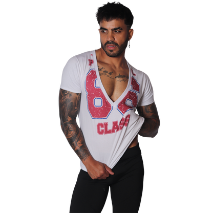 86 Tshirt en modelo de Gigo Underwear