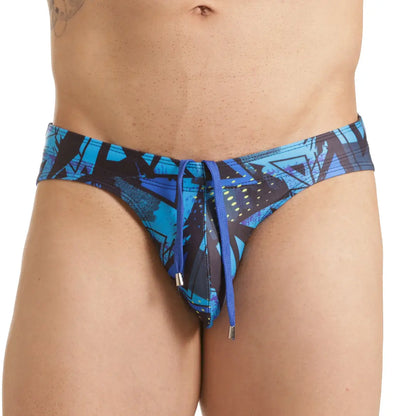 Abstract Swim Brief vista posterior de Gigo Underwear