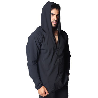Ambitious Black Jacket vista frontal de Gigo Underwear
