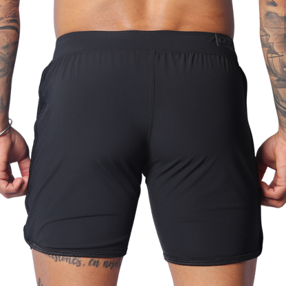 Ambitious Black Short vista posterior de Gigo Underwear