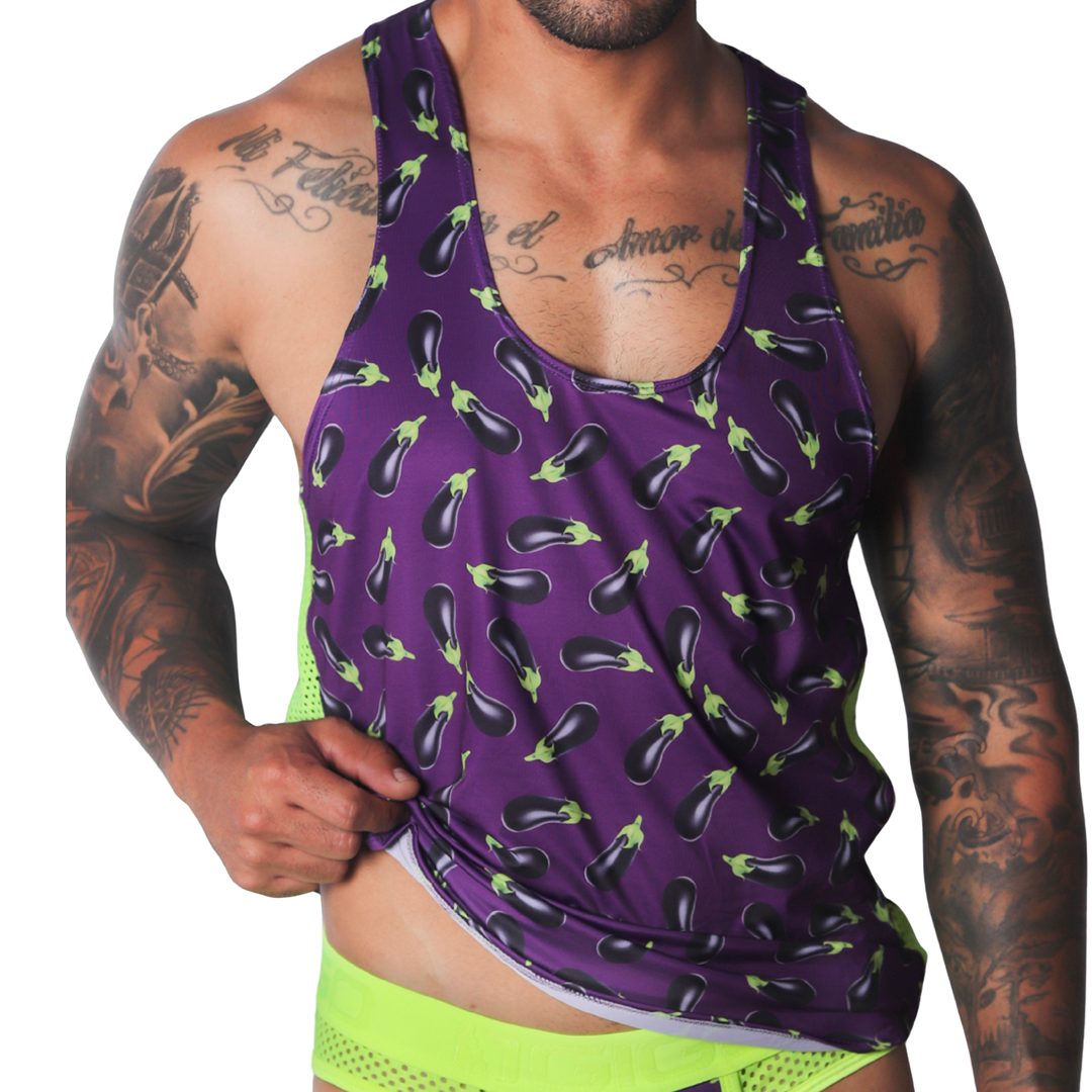 Aubergine Tank de Gigo Underwear