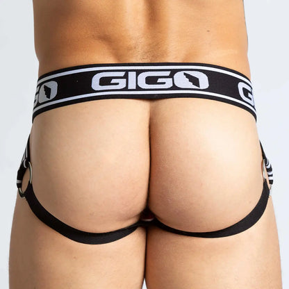 Audacy Fuchsia Jock en modelo de Gigo Underwear