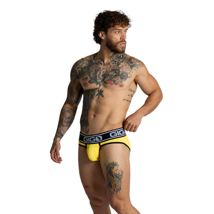 Audacy Yellow Brief de Gigo Underwear