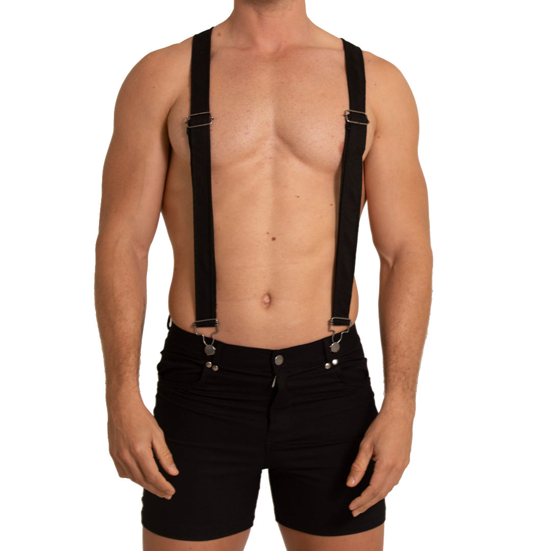 AVENTURER BLACK SHORT - Gigo Underwear Colombia