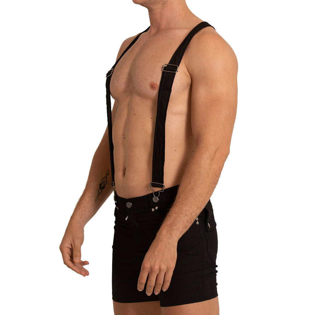 AVENTURER BLACK SHORT - Gigo Underwear Colombia