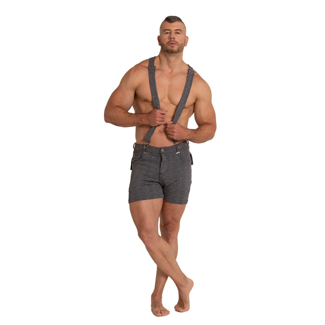 AVENTURER BLACK SQUARE SHORT - Gigo Underwear Colombia
