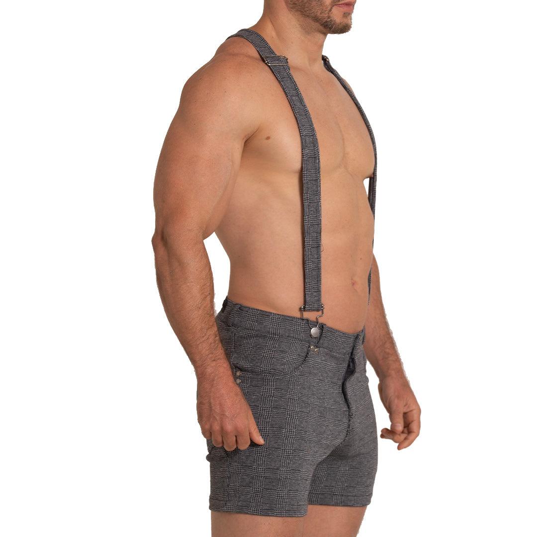AVENTURER BLACK SQUARE SHORT - Gigo Underwear Colombia