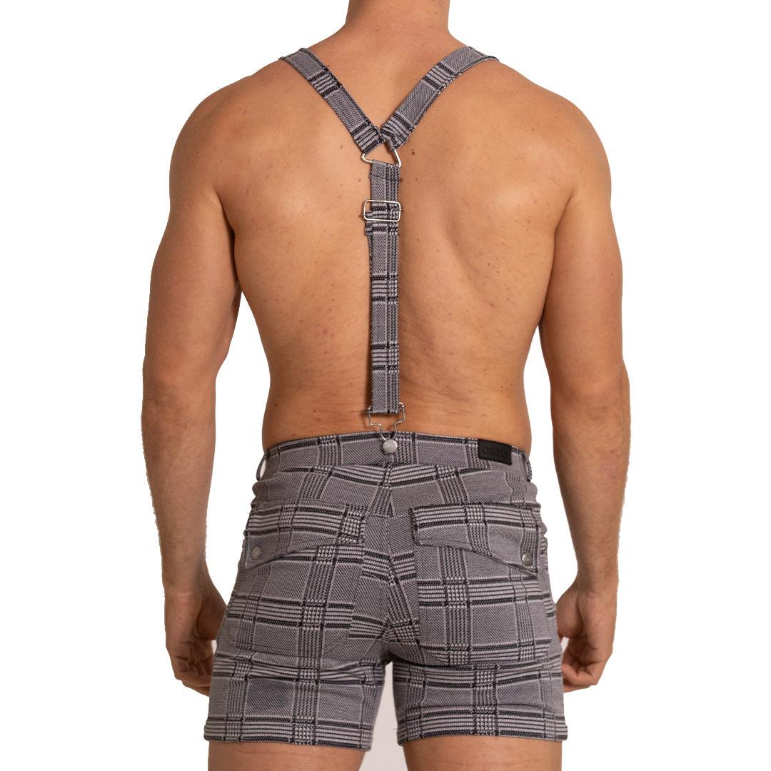 AVENTURER GRAY SQUARE SHORT - Gigo Underwear Colombia