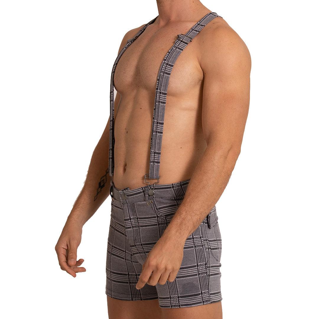 AVENTURER GRAY SQUARE SHORT - Gigo Underwear Colombia