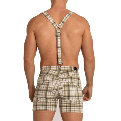 Aventurer Green Square Short vista posterior de Gigo Underwear