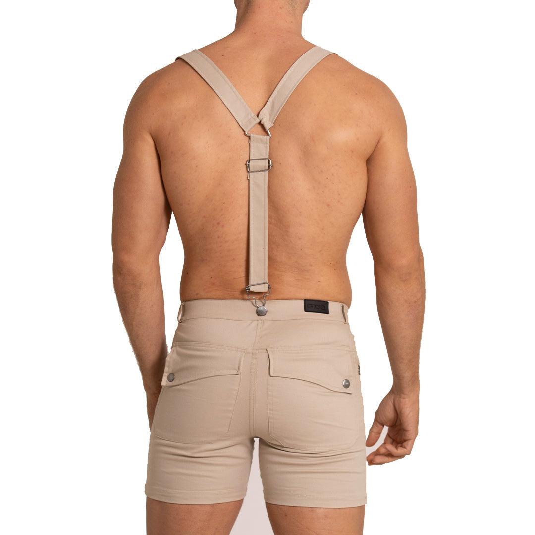 AVENTURER KHAKI SHORT - Pantaloneta corta caqui para hombres