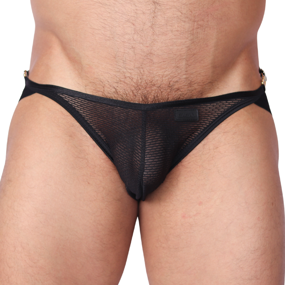 Anwar Black Jock Thong de Gigo Underwear