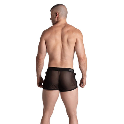 Bahia Black Hotshort en modelo de Gigo Underwear