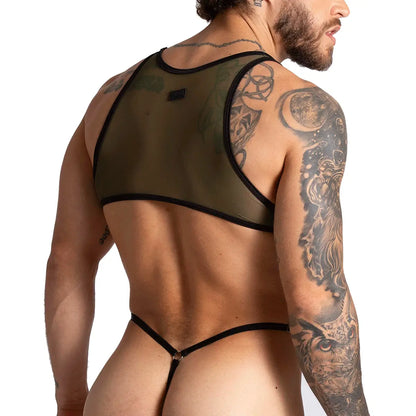 Bahia Green Body vista frontal de Gigo Underwear