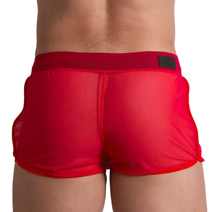 Bahia Red Hotshort vista posterior de Gigo Underwear