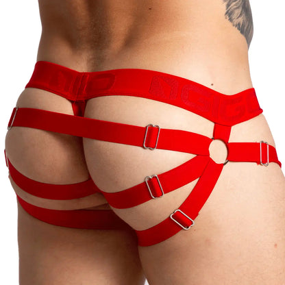 Bahia Red Jock de Gigo Underwear