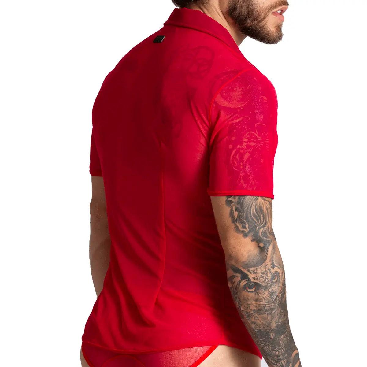 BAHIA RED SHIRT - Gigo Underwear Colombia