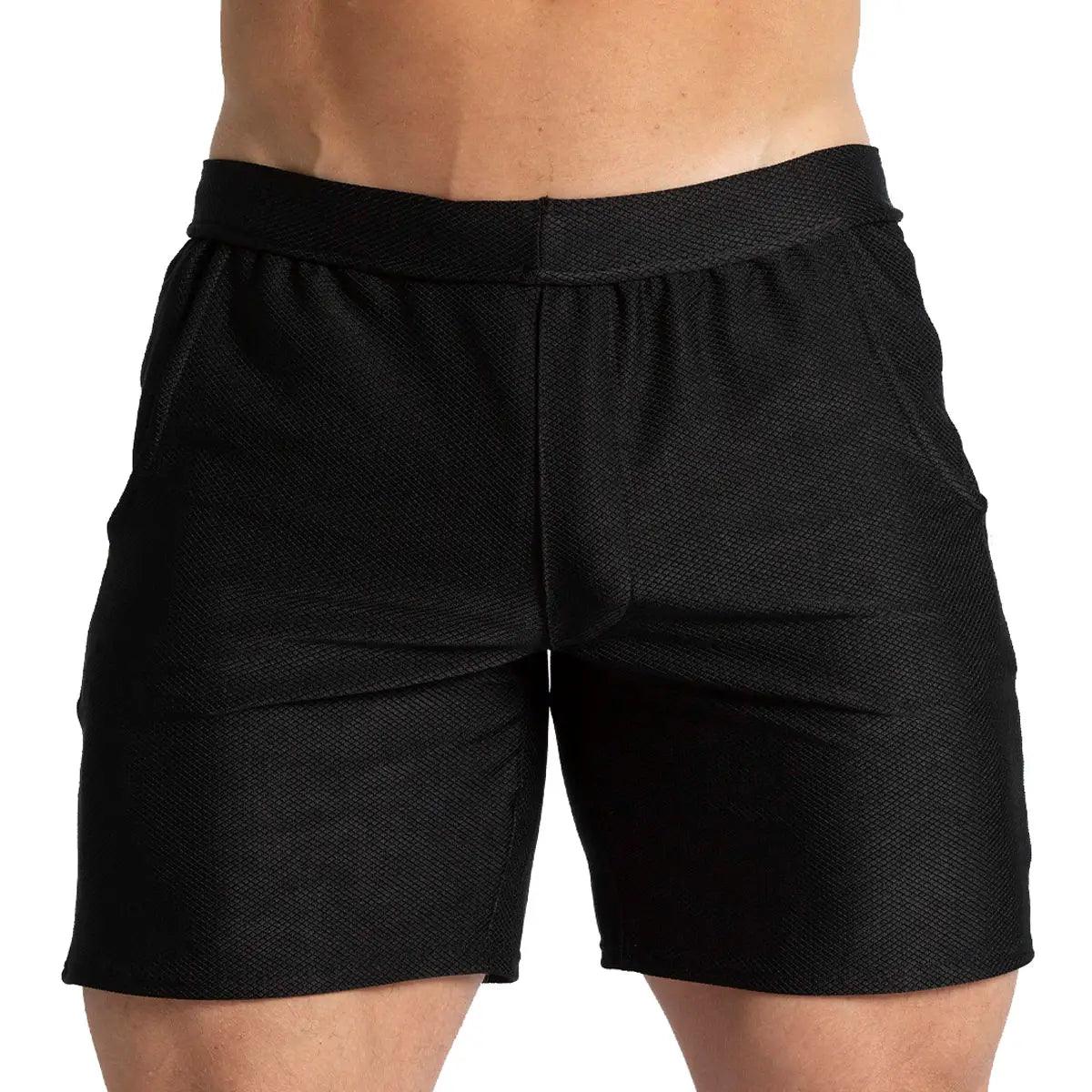 BELUCCI BLACK SHORT - Gigo Underwear Colombia